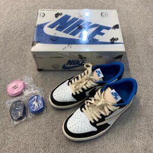 ✔✔Jordan 1 low fragment x travis scott